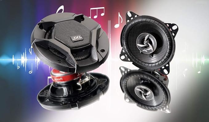 1015-4 inch Dual Cone Coaxial Car Speaker (440 W) - Image 4