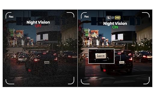 Car Dash Camera U750 Full HD 1440p with 6 Layer Lens 170 - Image 5