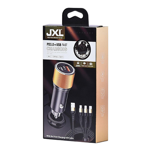 JXL 45 W ULTRA FAST CAR CHARGER 2 JXL 45 W ULTRA FAST CAR CHARGER - Image 2