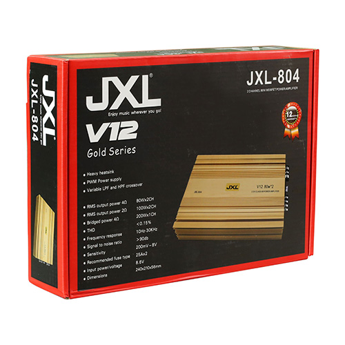 JXL 804 GOLD SERIES AMPLIFIER