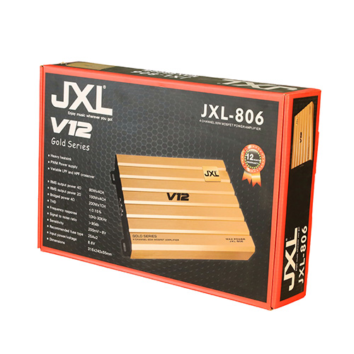 JXL 806 GOLD SERIES AMPLIFIER 3 JXL 806 GOLD SERIES AMPLIFIER - Image 3