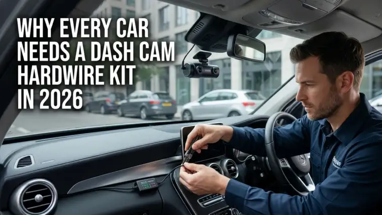 Why Every Car Needs a Dash Cam Hardwire Kit in 2026