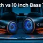 8 Inch vs 10 Inch Bass Tube — Which One Should You Buy for Your Car?